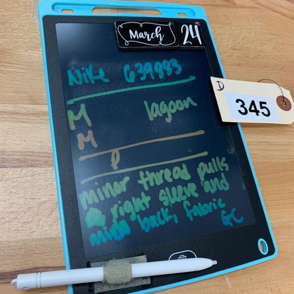 Nike Golf Pullover Men Medium Lagoon Half Zip DriFit Tour Performance Sweatshirt - Picture 13 of 15